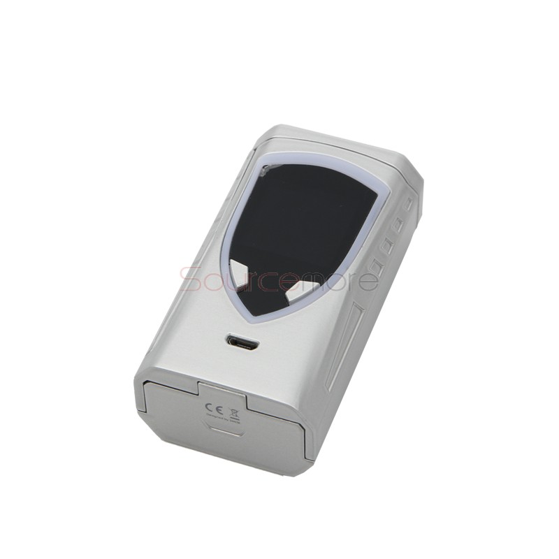 Smok ProColor 225W TC/VW Mod Powered by Dual 18650 Cells-Silver