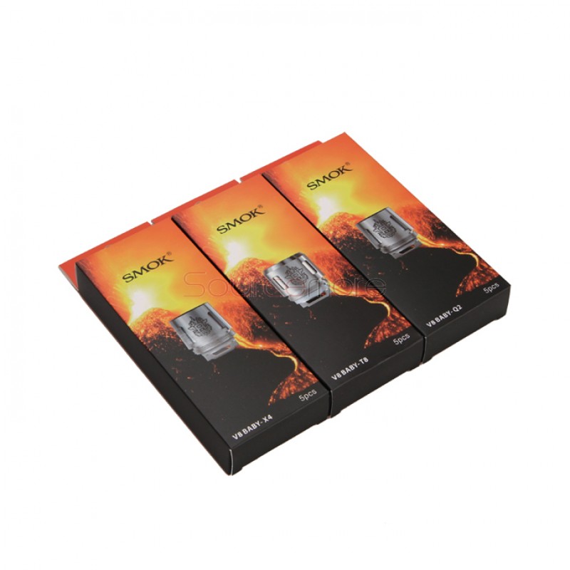 Smok V8 Baby-X4 Core Replacement Coil for TFV8 Baby Tank 5pcs- 0.15ohm