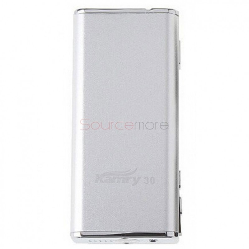 Kamry 30 V1 Variable Wattage 2000mah 510 Threading Box Mod- Silver