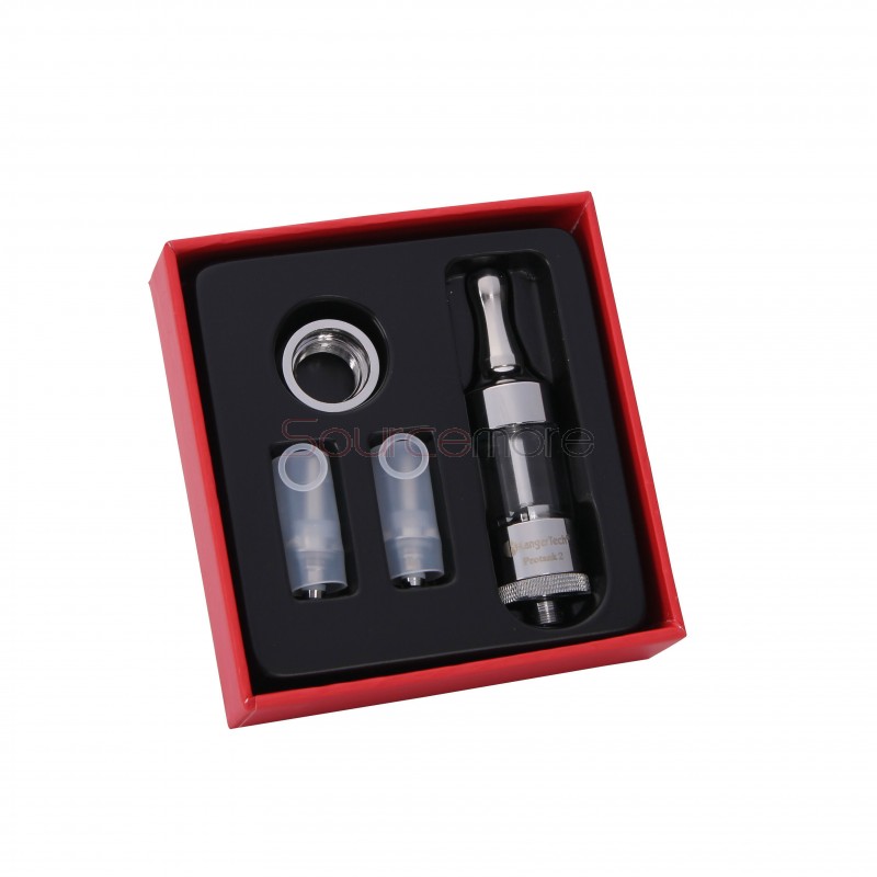 Kanger Protank 2 Clearomizer Kit 2.5ml with Replaceable Coils-Clear