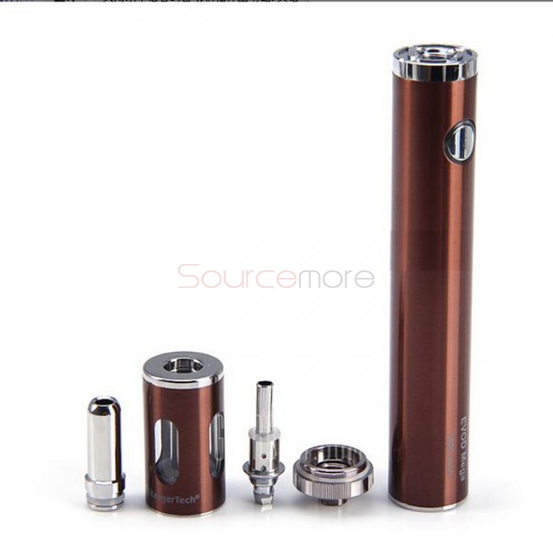 Kanger EVOD Mega Starter Kit 1900mah Battery 2.5ml Atomizer-Brown