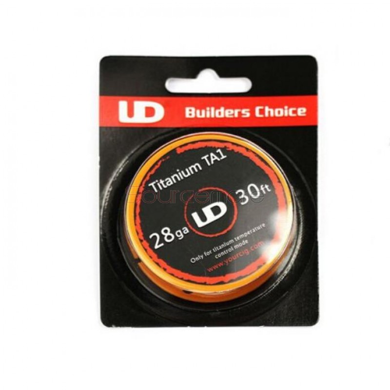 Youde UD Titanium TA1 Wire TC Heating Wire 30ft/Roll-28GA(0.3mm)