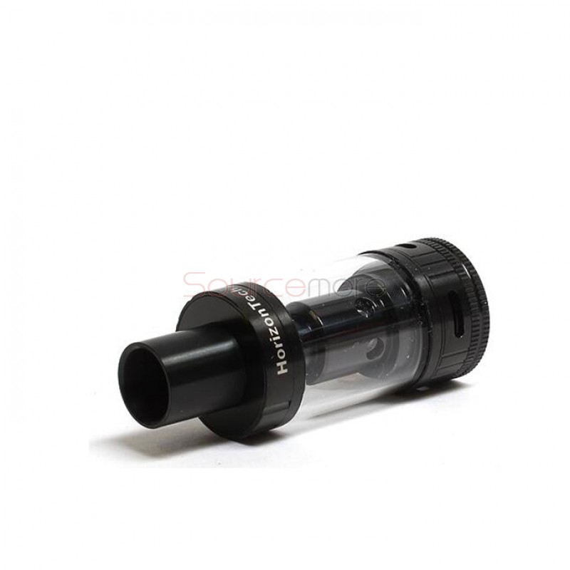 Horizon Krixus Tank 4ml Adjustable Airflow Control Top Filling Tank Rewickable Ceramic Coil (RCC) Tungsten Wire - Black