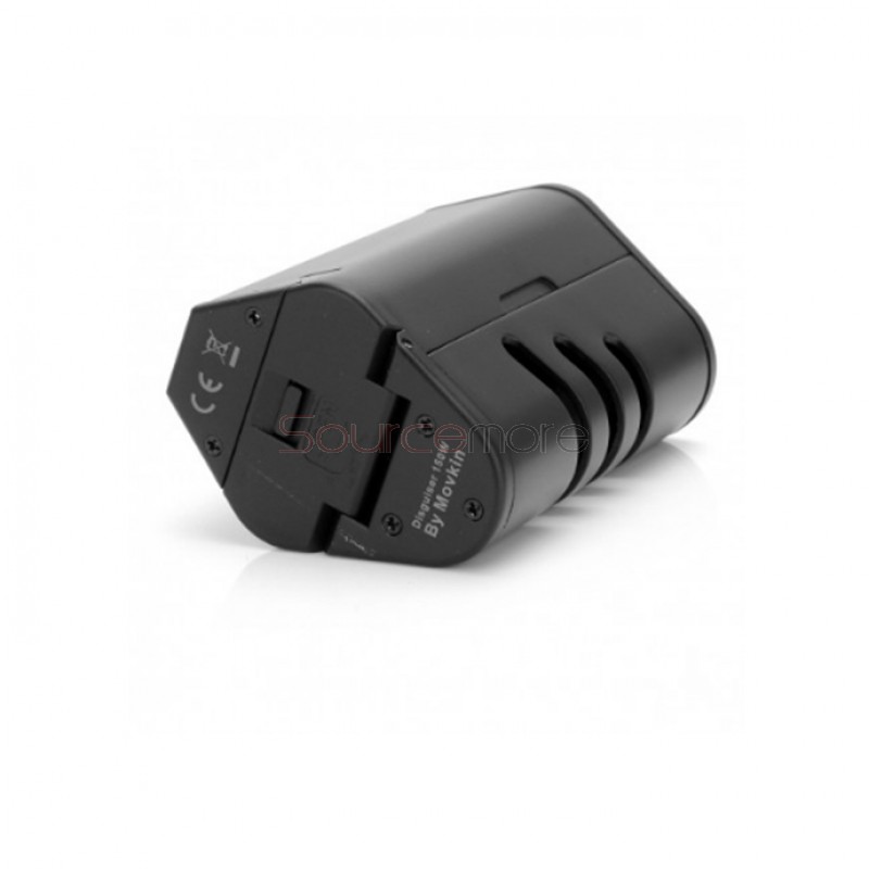 Movkin Disguiser Temperature Control Mod 150W Support Kanthal/Ni/Ti/SS Modes 510 Spring Loaded Connector-Black