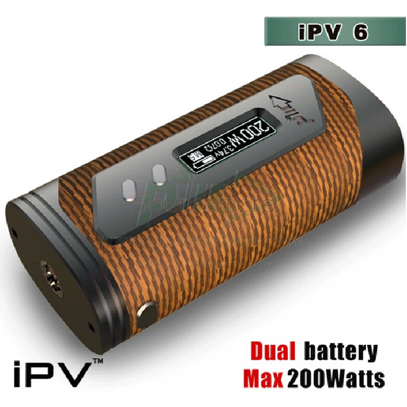 Pioneer4You IPV 6X TC 215W Box Mod - Carbon fiber