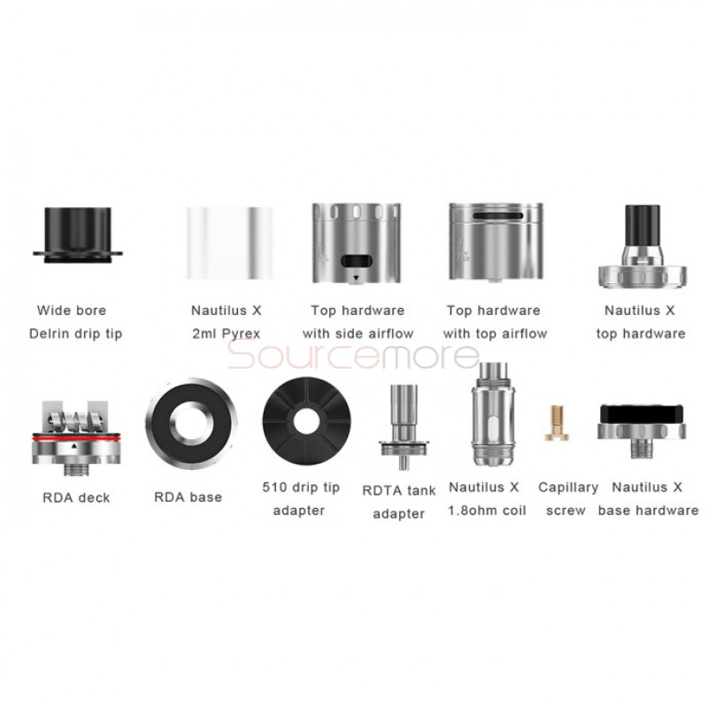 Aspire Quad-Flex 4-in-1 Survival Tank - Silver