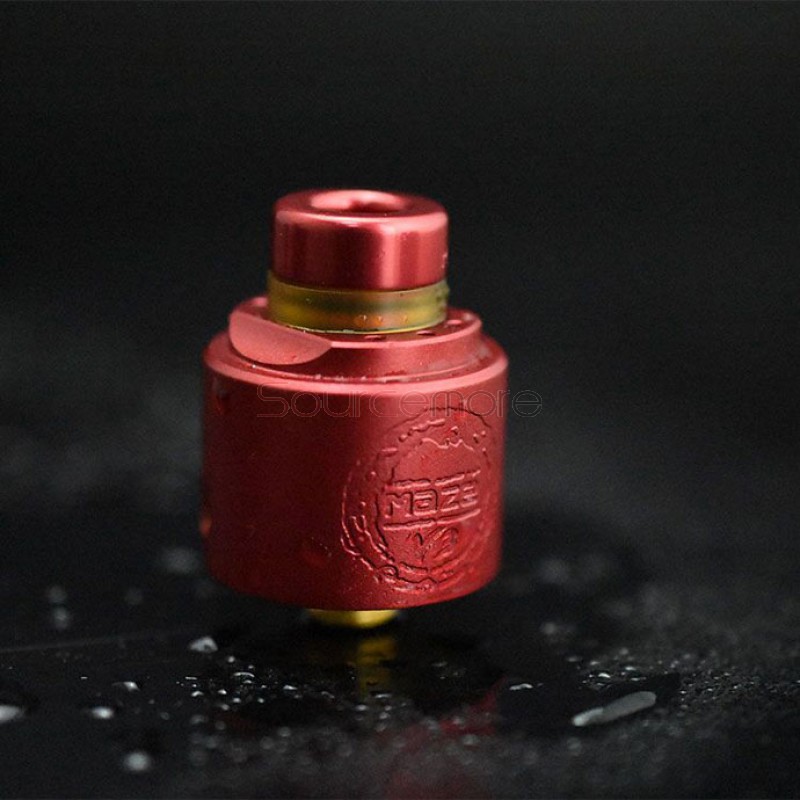 Hcigar Maze V3 Rebuildable Drip Atomizer- Red