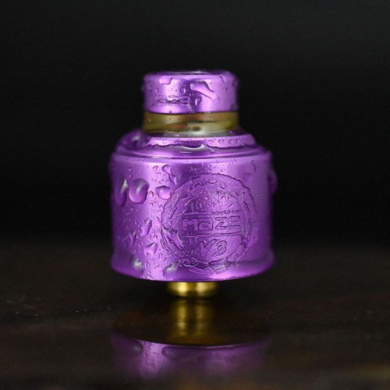 Hcigar Maze V3 Rebuildable Drip Atomizer- Purple