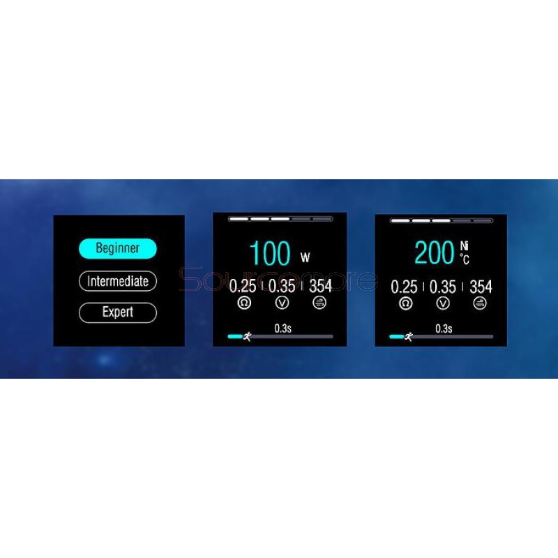 Kanger Vola 100W TFT Screen Mod with 2000mah Built-in Capacity- Blue