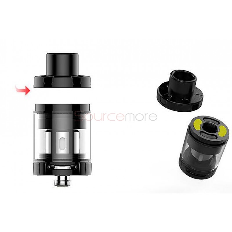 Kanger Vola Sub Ohm Tank with 4.0ml Capacity and Bottom Airflow Control-Green
