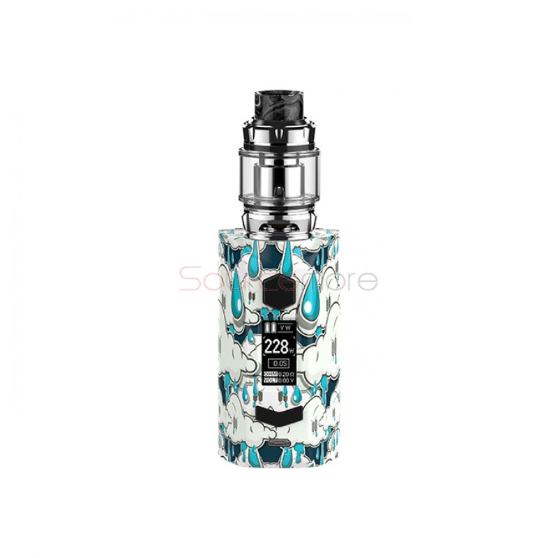 Rincoe Manto S Mesh 228W Kit with Metis Mix Atomizer - Acid Rain