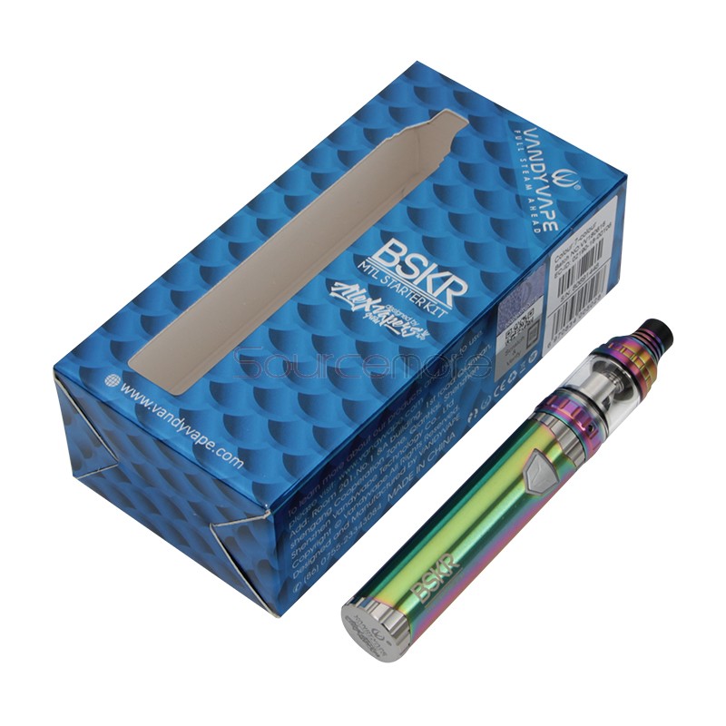 Vandy Vape Berserker MTL Starter Kit with Built-in 1100mAh Battery - Rainbow