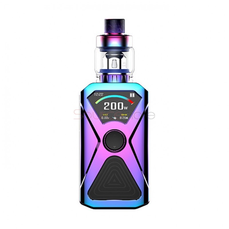 Kanger XLUM 200W Starter Kit Powered by Dual 18650 Cells - Rainbow