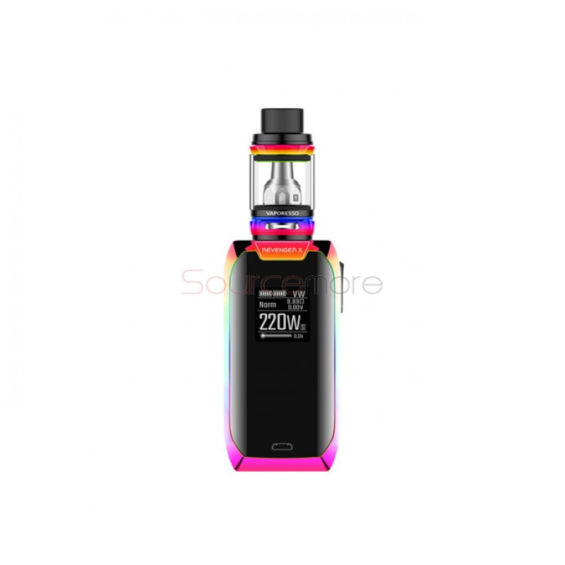 Vaporesso Revenger X Kit with NRG Mini Tank - Rainbow