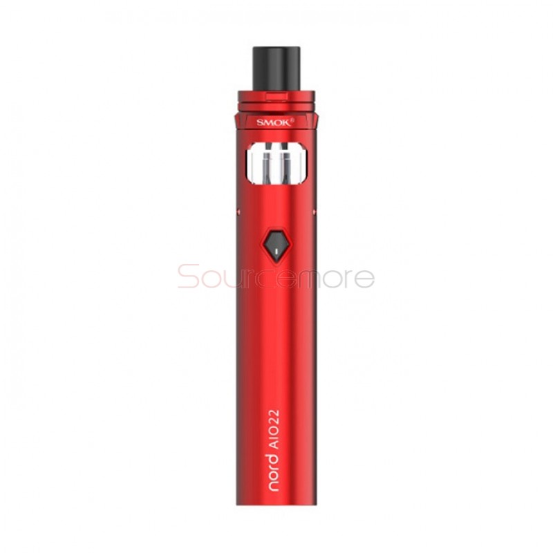 SMOK NORD AIO 22 Vape Kit - Red