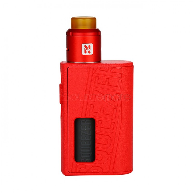 Hugo Vapor Squeezer BF Kit with N RDA - Red