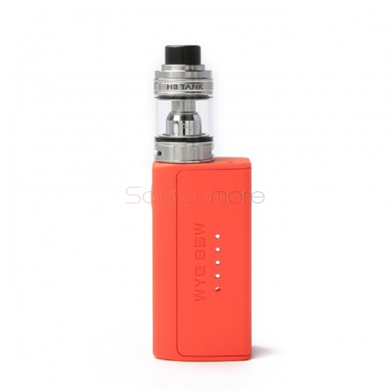 Tesla WYE 85W Kit with H8 Mini Tank - Red