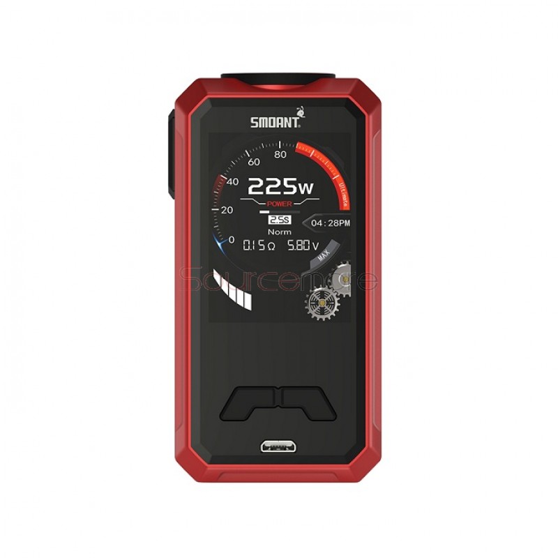 Smoant Charon Mini 225W Box Mod - Red