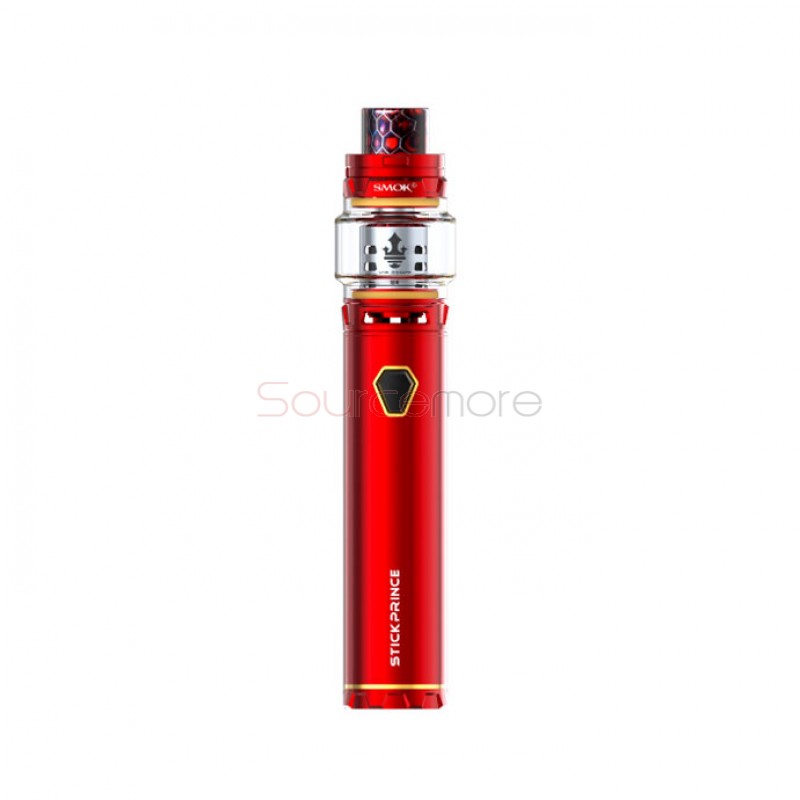 Smok Stick Prince Kit 3000mah Stick Prince Battery with 8ml TFV12 Prince Tank-Red