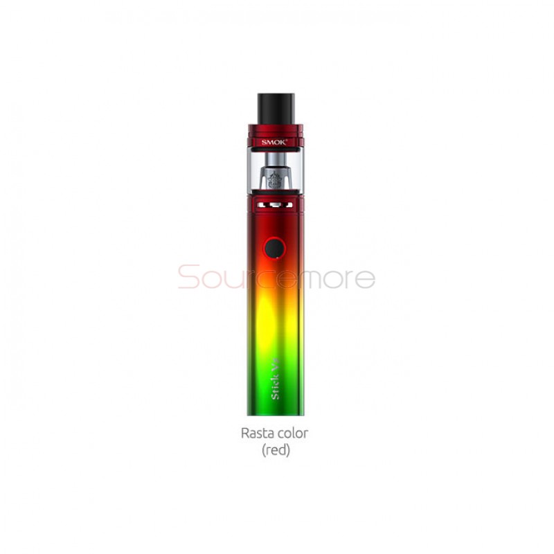 SMOK Stick V8 Kit - Rasta color(Red)
