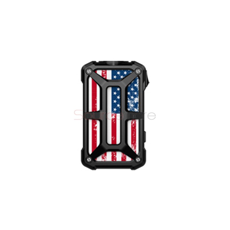 Rincoe Mechman 228W TC Mod Steel Bone - American Flag Black