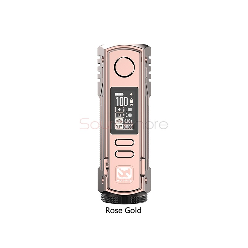 BD Vape Mod Rayden 100 Rose Gold