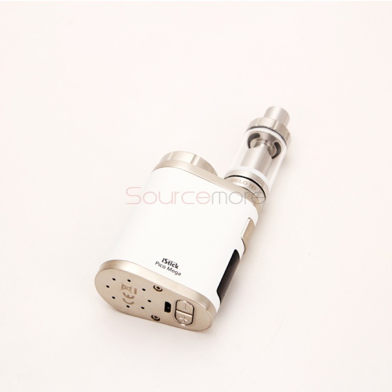 Eleaf iStick Pico Mega Kit 4.0ml Melo 3 Atomizer and TC 80W iStick Pico Mega Mod- White