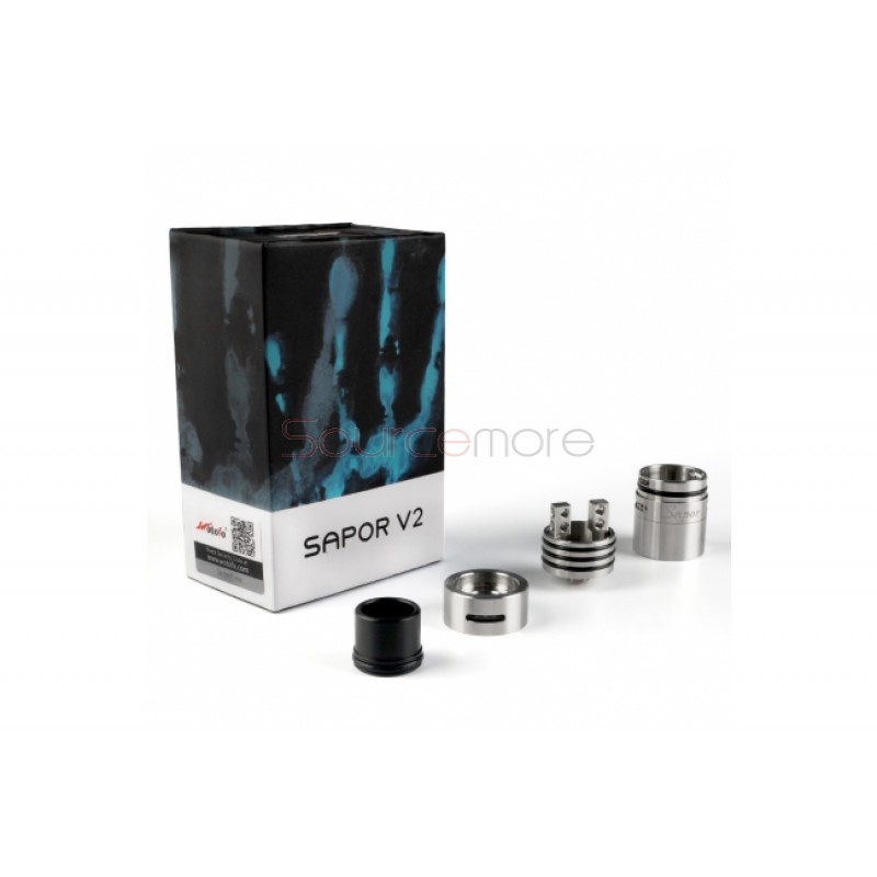 Wotofo Sapor V2 RDA 22mm - Sliver