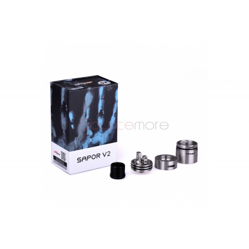Wotofo Sapor  V2 RDA 25mm - Black