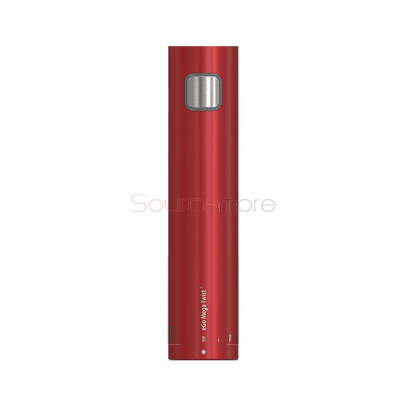 Joyetech eGo Mega Twist+ 2300mah Capacity Battery with VW/Bypass Mode- Burgundy