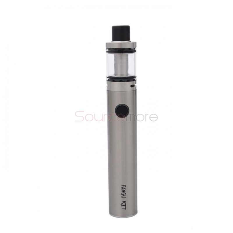 Kanger Pangu Starter Kit with 3.5ml Top-filling Design Pangu Tank and 2500mAh Battery Capacity- Silver