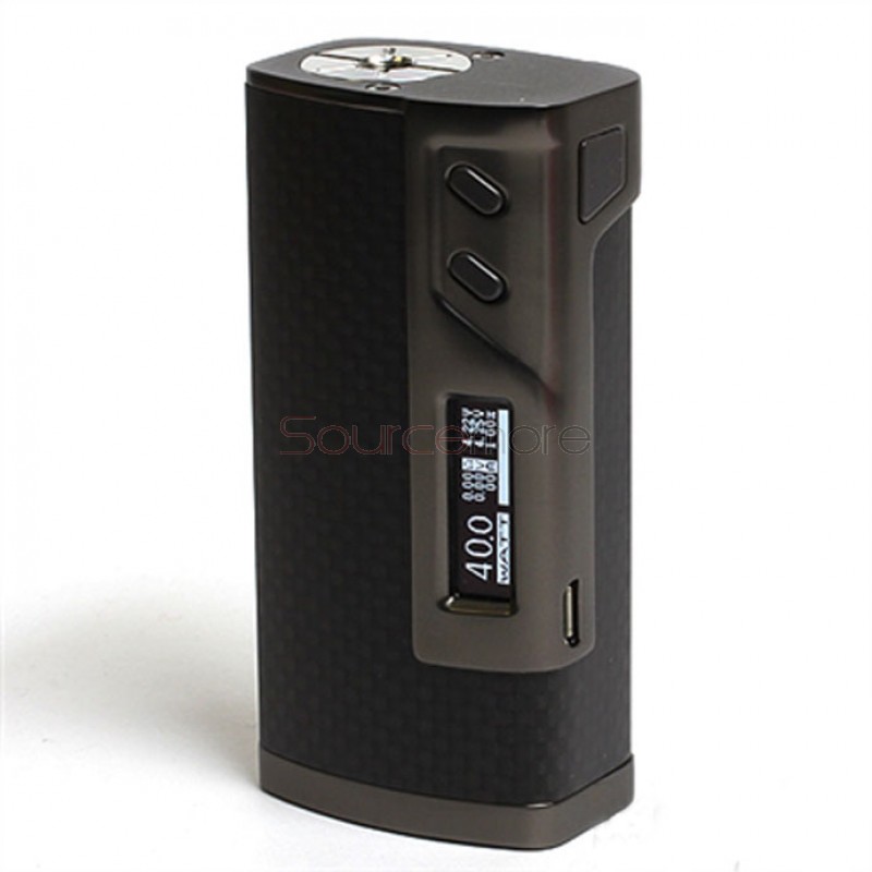 Sigelei 213 Temperature Control Mod Powered by Dual 18650 Cells- Gun metal
