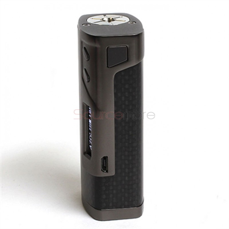 Sigelei 213 Temperature Control Mod Powered by Dual 18650 Cells- Gun metal