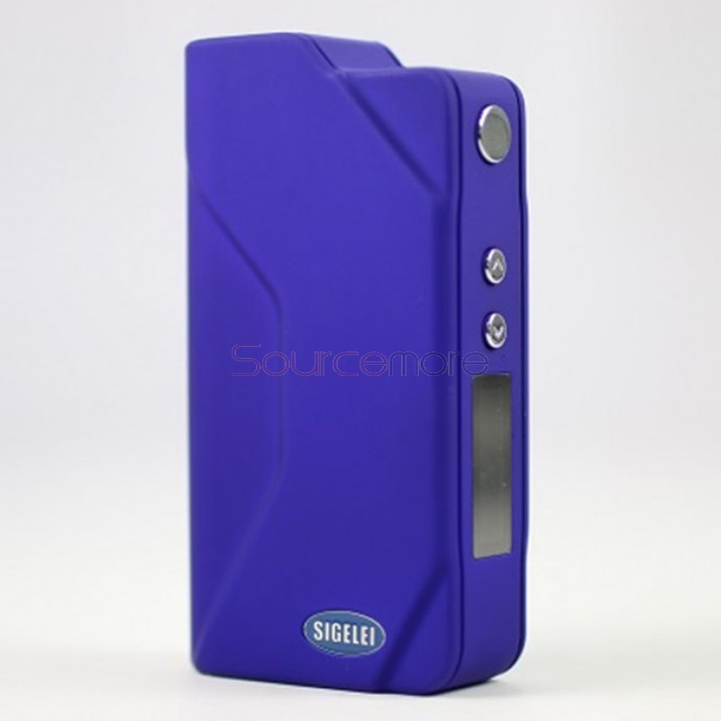 Sigelei 150W TC Temperature Control Variable Wattage Housing 2 18650 Battery Box Mod-Purple