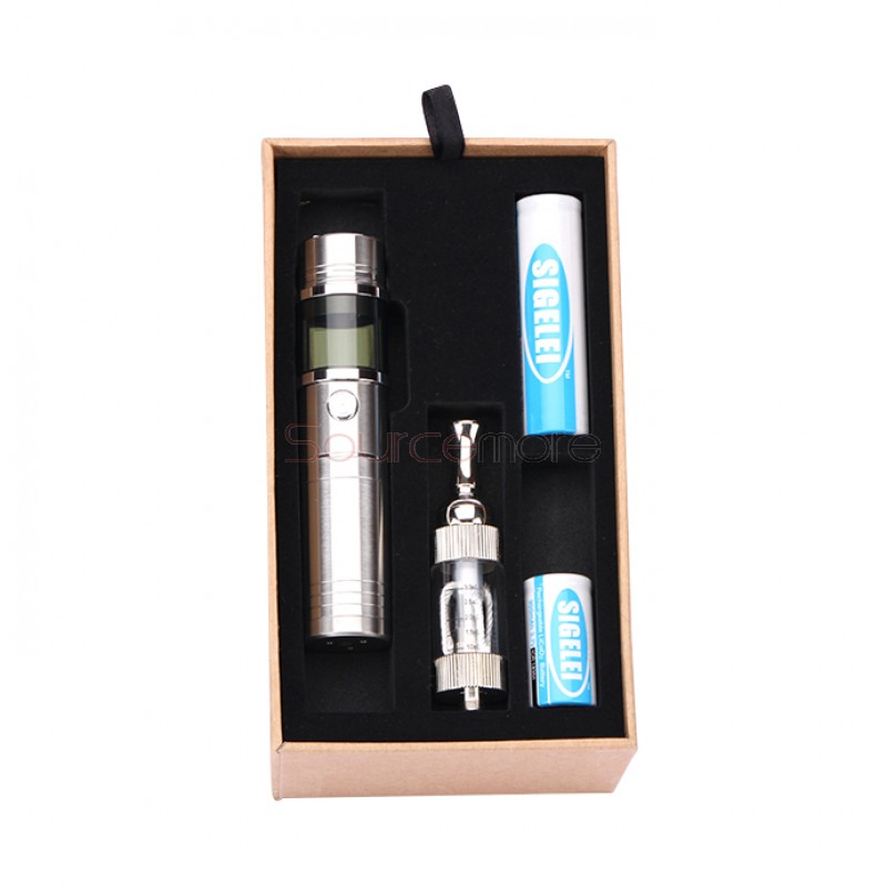 Sigelei 15W VV/VW Legend Mod Kit - stainless steel