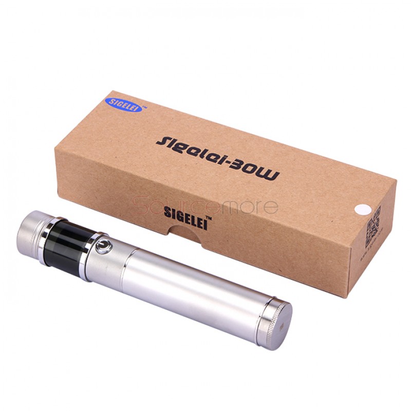 Sigelei 30W with 510/ego Thread - stainless steel