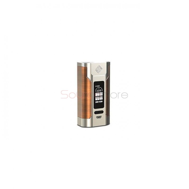 Wismec Predator 228W TC Mod - Silver&Bronze