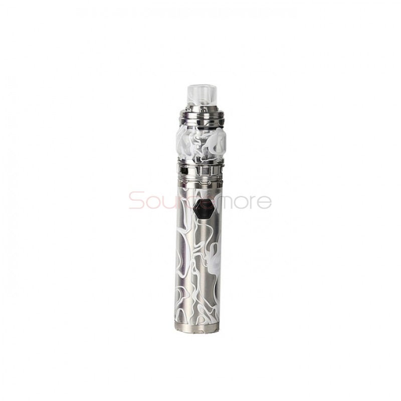 Eleaf iJust 3 Kit 80w battery Acrylic Version-Silver