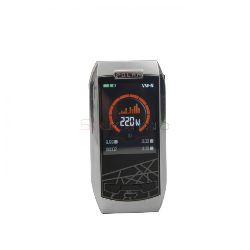 Vaporesso Polar 220W Box Mod - Silver