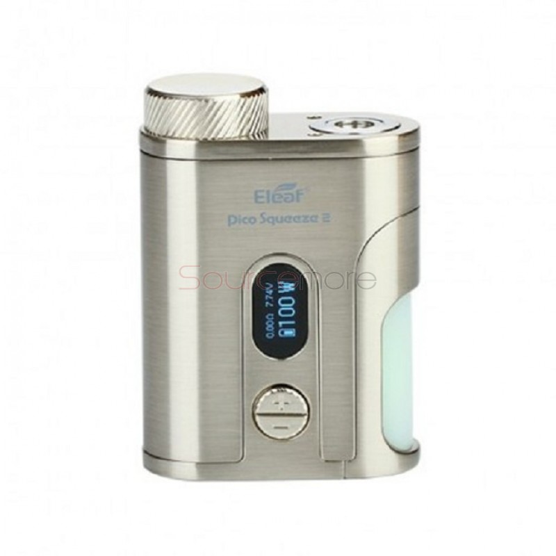 Eleaf Pico Squeeze 2 100W Squonk Mod - Silver