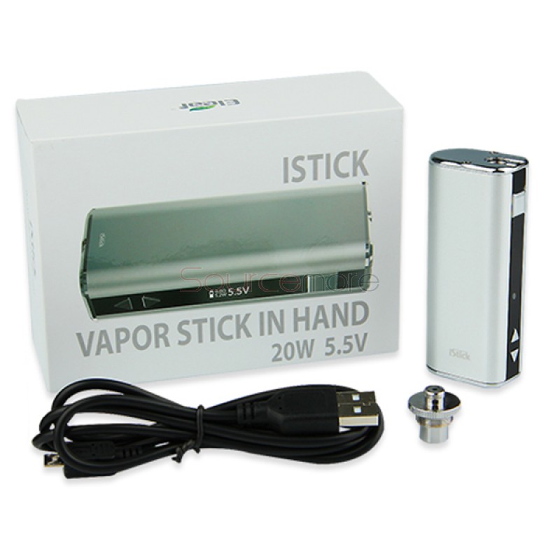 Eleaf iStick 20W VW Kit without Adaptor - Silver