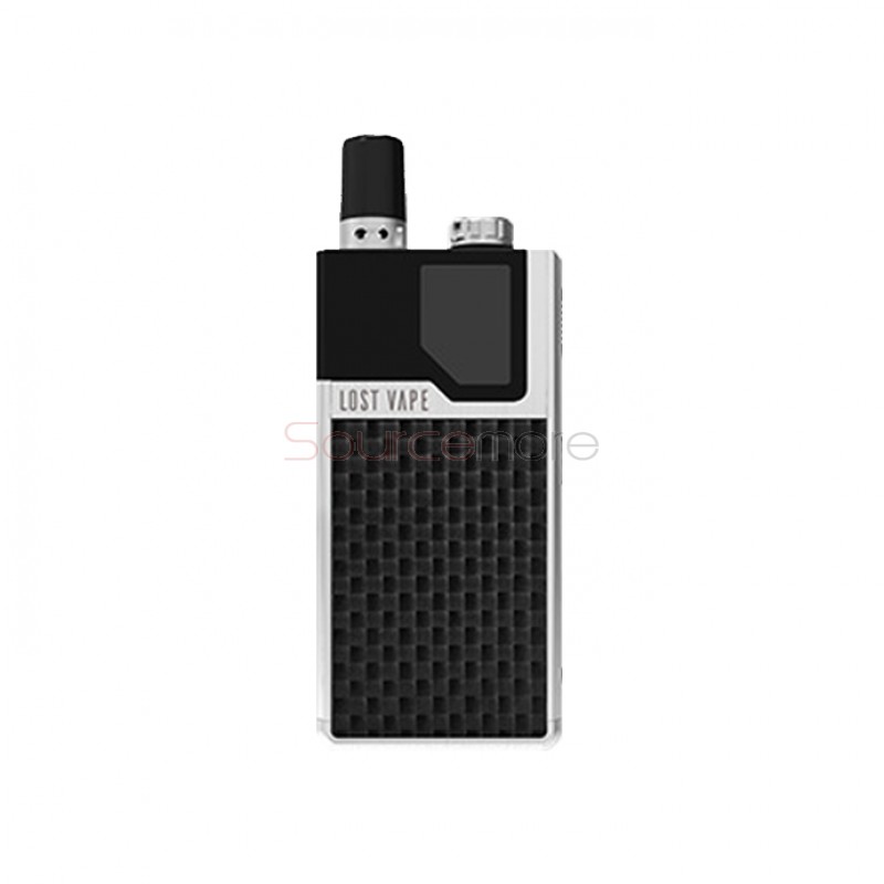 Lost Vape Orion DNA GO Pod Kit - Silver Carbon Fiber
