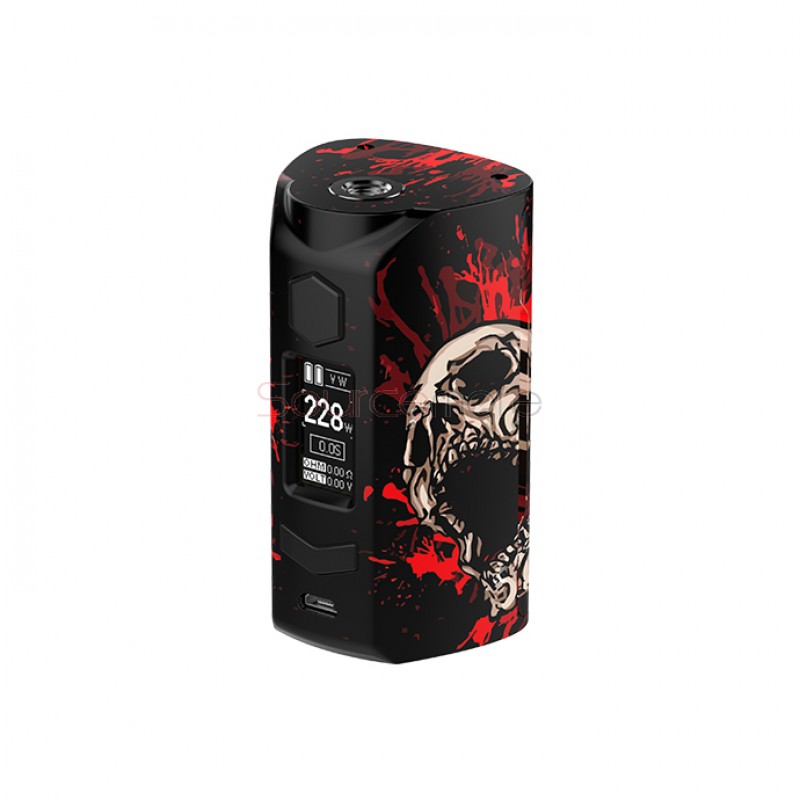 Rincoe Manto S 228W Box Mod - Blazing Skull
