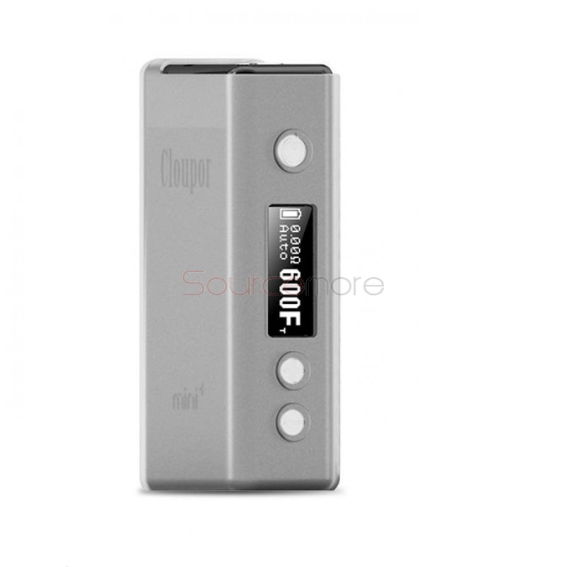 Cloupor Mini Plus 50W Smart TC Mod Supports Ni200/Ti Temperature Sensing Wire Mod-Pink