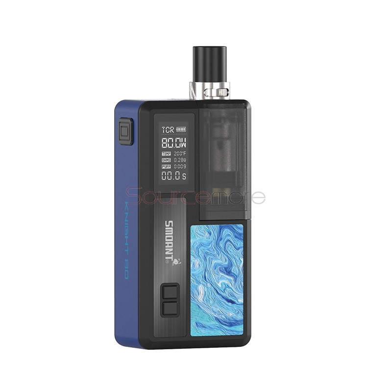 Smoant Knight 80 Pod Mod Kit Bronze Blue