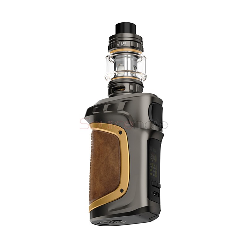 SMOK MAG-18 Kit with 7.5ml TFV18 Tank Gunmetal Gold