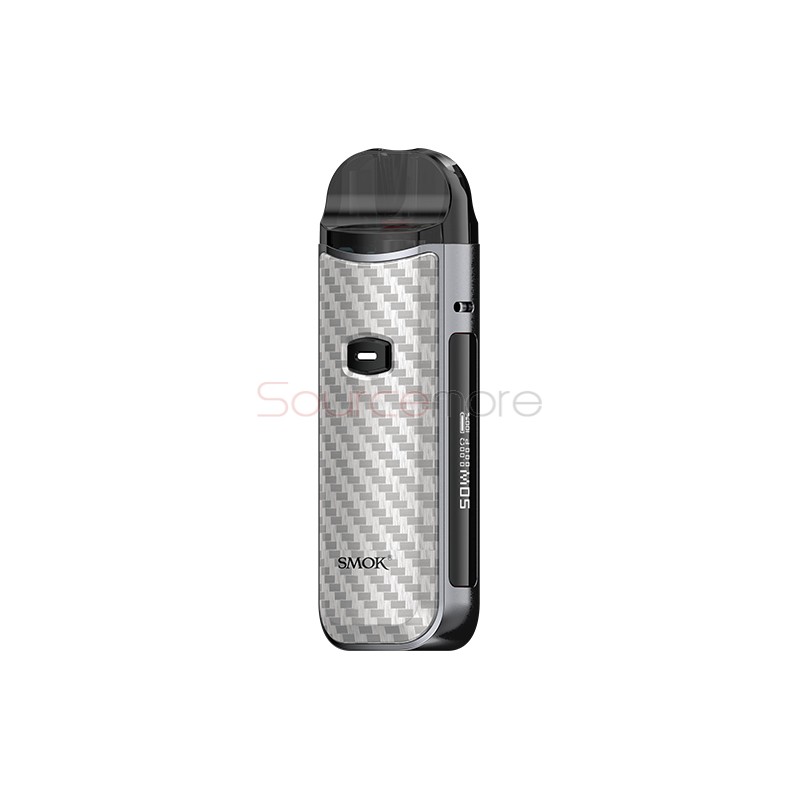 SMOK Nord 50W Kit Silver Carbon Fiber