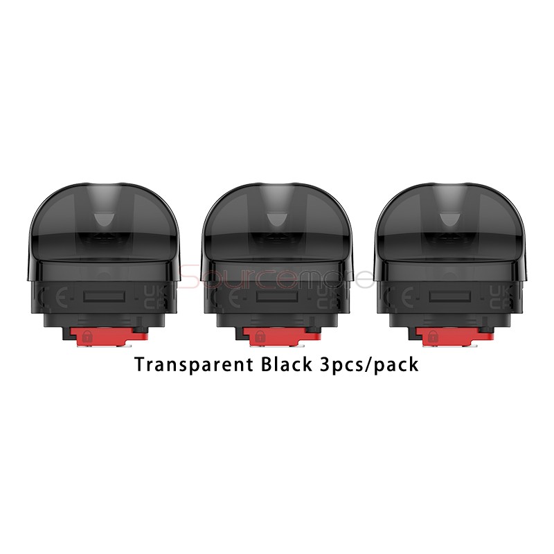 SMOK Nord GT Empty Pod Cartridge Transparent Black