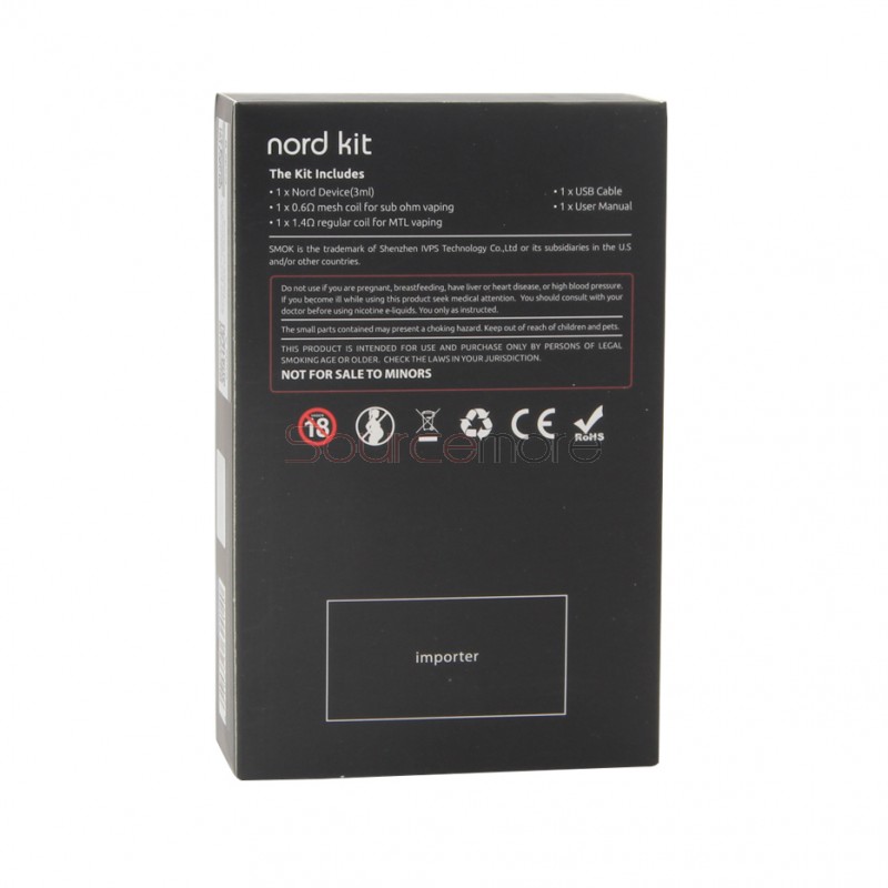 SMOK Nord Kit - Blue Black Resin