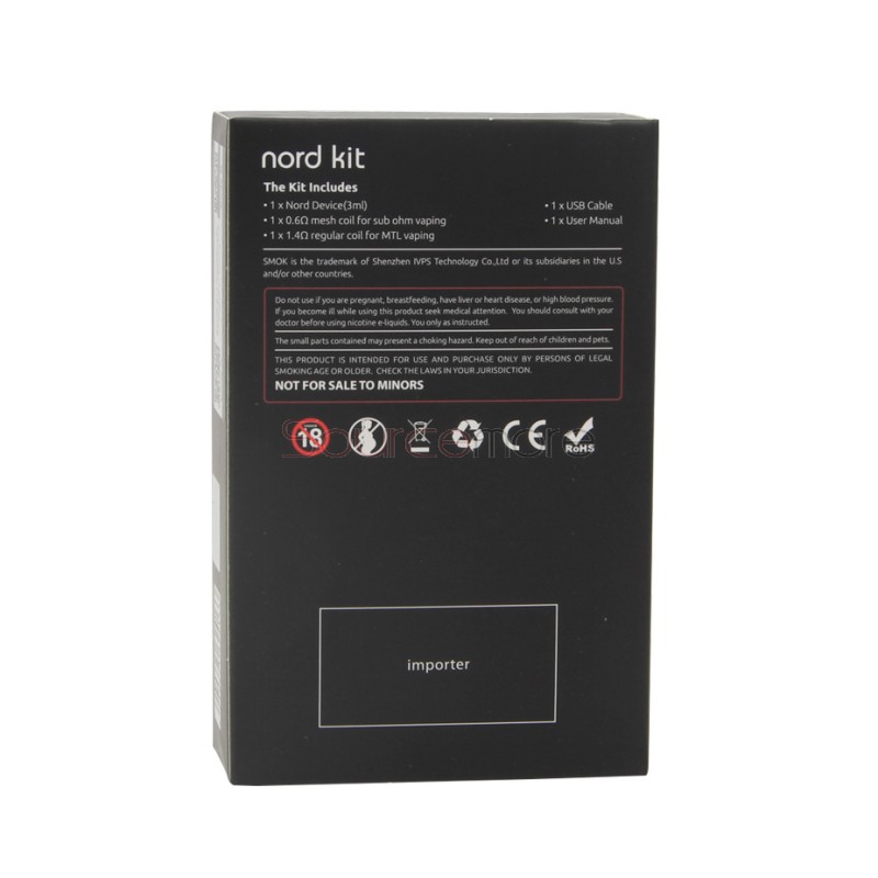 SMOK Nord Kit - Green Red Resin